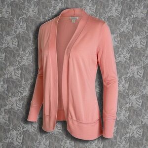 Christopher & Banks Pink Knit Cardigan